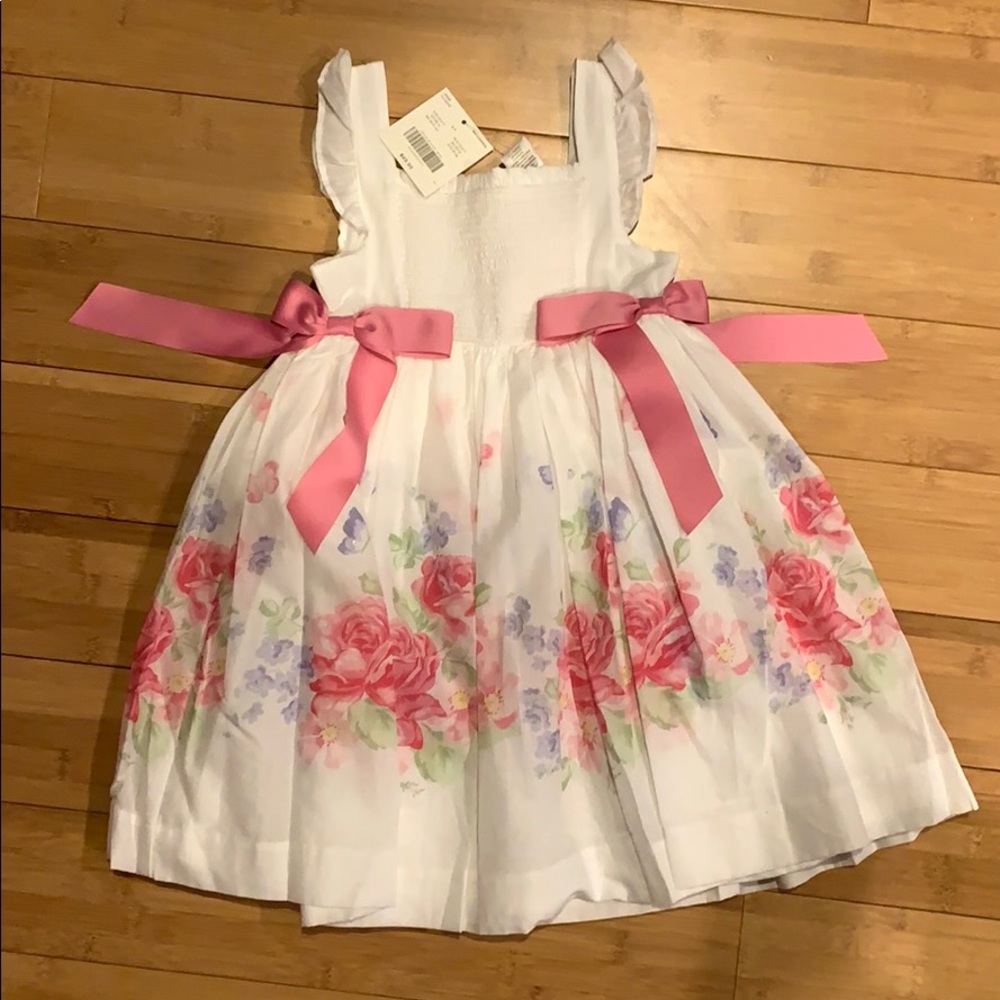 Janie and Jack Floral Dress 2T